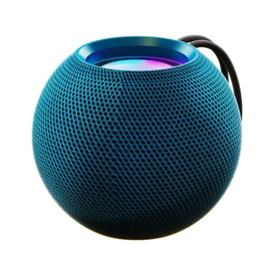 Безжична колонка – Yesido Wireless Speaker (YSW13) – Bluetooth 5.1, RGB, портативна, Surround звук, TF/USB, 1200mAh, 5W – Синя