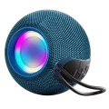 Безжична колонка – Yesido Wireless Speaker (YSW13) – Bluetooth 5.1, RGB, портативна, Surround звук, TF/USB, 1200mAh, 5W – Синя