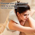 Масажор за врат – Yesido Neck Massager (MG11) – регулируем, 3 режима, топлина, 2400mAh – Бежов