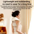 Масажор за врат – Yesido Neck Massager (MG11) – регулируем, 3 режима, топлина, 2400mAh – Бежов