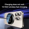 Зарядна станция – Yesido Wireless Charging Station (DS28) – Магнитна, Дисплей, 15W, Type-C – Черен