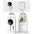 Зарядна станция – Yesido Wireless Charging Station (DS28) – Магнитна, Дисплей, 15W, Type-C – Черен