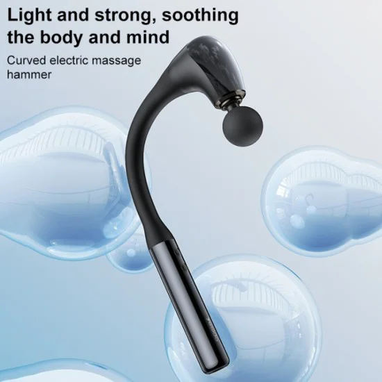 Масажор за гръб – Yesido Handheld Back Massager (MG07) – USB, 15W, 1500mAh, 5 нива – Черен