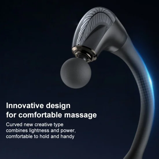 Масажор за гръб – Yesido Handheld Back Massager (MG07) – USB, 15W, 1500mAh, 5 нива – Черен