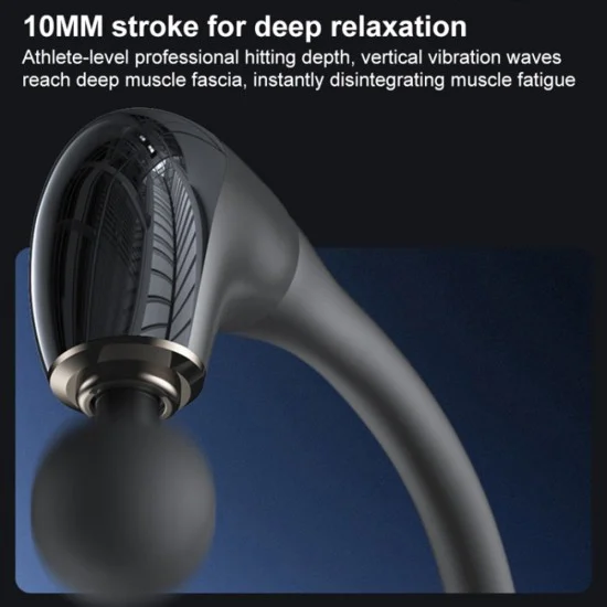 Масажор за гръб – Yesido Handheld Back Massager (MG07) – USB, 15W, 1500mAh, 5 нива – Черен