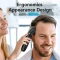 Тример – Yesido Hair Clipper (MG06) – USB, 1200mAh, IPX5, индикатор, 5 дължини – Черен