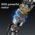 Електрическа самобръсначка – Yesido Electric Shaver (MG05) – 3 плаващи глави, LED дисплей, USB, 9500RPM, 600mAh – Черна