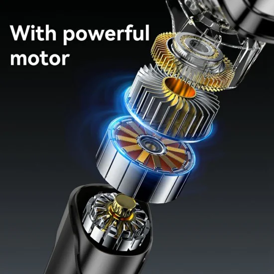 Електрическа самобръсначка – Yesido Electric Shaver (MG05) – 3 плаващи глави, LED дисплей, USB, 9500RPM, 600mAh – Черна