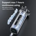 Електрическа самобръсначка – Yesido Electric Shaver (MG05) – 3 плаващи глави, LED дисплей, USB, 9500RPM, 600mAh – Черна