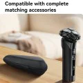 Електрическа самобръсначка – Yesido Electric Shaver (MG05) – 3 плаващи глави, LED дисплей, USB, 9500RPM, 600mAh – Черна