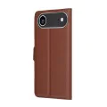 Калъф за iPhone 17 Air - Techsuit - Leather Folio - Кафяв