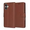 Калъф за iPhone 17 - Techsuit - Leather Folio - Кафяв