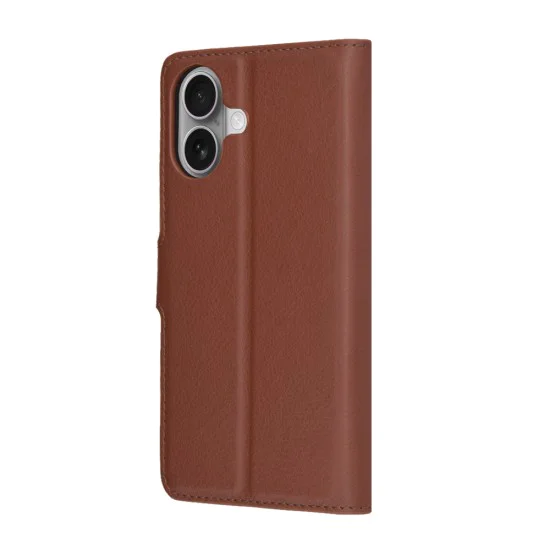 Калъф за iPhone 17 - Techsuit - Leather Folio - Кафяв