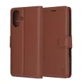 Калъф за iPhone 17 - Techsuit - Leather Folio - Кафяв