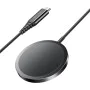 Зарядна станция – Yesido Wireless Charging Station (DS21) – за iPhone, силни магнити N52, 15W, Type-C – Черен