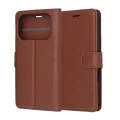 Калъф за iPhone 17 Pro - Techsuit - Leather Folio - Кафяв