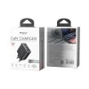 Зарядно за стена – Yesido Wall Charger (YC144C) – GaN, бързо зареждане, 2× Type-C, PD65W, QC18W, USB-C кабел 1m – Черно