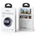 HDMI Miracast адаптер – Yesido Screen Mirroring Dongle (TV15) – Dual WiFi 2.4/5GHz, HDTV, 1080P, 5V/1A – Сив