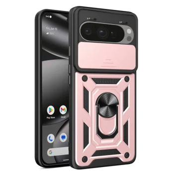 Калъф за Google Pixel 10 Pro XL - Techsuit - CamShield Series - Розово Злато - Златист