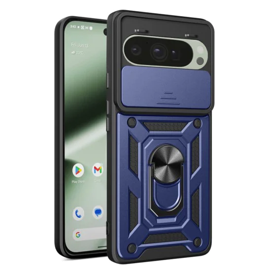 Калъф за Google Pixel 10 / 10 Pro - Techsuit - CamShield Series - Син