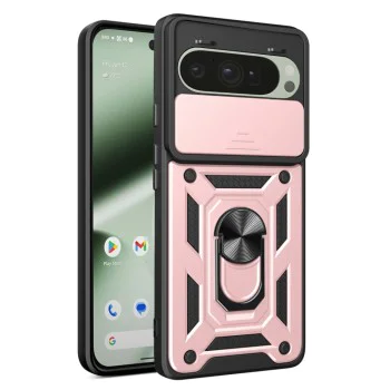 Калъф за Google Pixel 10 / 10 Pro - Techsuit - CamShield Series - Розово Злато - Златист