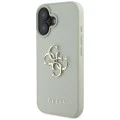 Калъф за iPhone 16 - Big Case Grained Big 4G Logo Small Classic Logo (GUHCP16SPGT4MBN) - Зелен
