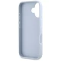 Калъф за iPhone 16 - Big Case Grained Big 4G Logo Small Classic Logo (GUHCP16SPGT4MBB) - Син