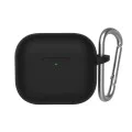 Калъф за AirPods 4 - Защитен калъф от течен силикон - черен