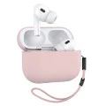 Калъф за AirPods Pro 2 - Защитен калъф от течен силикон -Розов