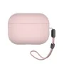 Калъф за AirPods Pro 2 - Защитен калъф от течен силикон -Розов