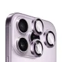 Калъф за iPhone 14 Pro / iPhone 14 Pro Max - оригинално стъкло от сапфирен кристал - лилаво