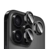 Протектор камера за iPhone 16 Pro / iPhone 16 Pro Max - оригинално стъкло от сапфирен кристал - черен титан