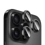 Протектор камера за iPhone 14 Pro / iPhone 14 Pro Max - оригинално стъкло от сапфирен кристал - черен