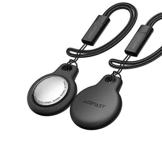 Смарт тракери (4 броя) – Acefast S1 – Apple Find My, Bluetooth, 230mAh – Сив