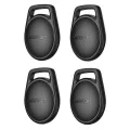 Смарт тракери (4 броя) – Acefast S2 – Apple Find My, връзка, Bluetooth, 230mAh – Черен