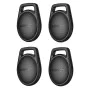 Смарт тракери (4 броя) – Acefast S2 – Apple Find My, връзка, Bluetooth, 230mAh – Черен