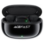 Лавалерни микрофони – Acefast R2 – Type-C, 360°, шумопотискане, двоен запис, 300mAh, ниска латентност – Черен
