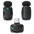 Лавалерни микрофони – Acefast R2 – Type-C, 360°, шумопотискане, двоен запис, 300mAh, ниска латентност – Черен