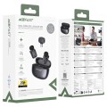 Лавалерни микрофони – Acefast R2 – Type-C, 360°, шумопотискане, двоен запис, 300mAh, ниска латентност – Черен