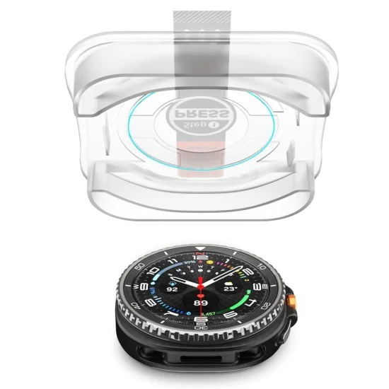 Протектор за Samsung Galaxy Watch8 Classic - Glas.tR EZ Fit (2 броя) - Прозрачен