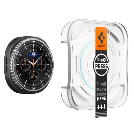 Протектор за Samsung Galaxy Watch8 Classic - Glas.tR EZ Fit (2 броя) - Прозрачен