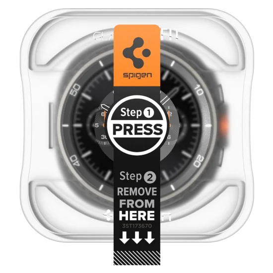 Протектор за Samsung Galaxy Watch8 Classic - Glas.tR EZ Fit (2 броя) - Прозрачен