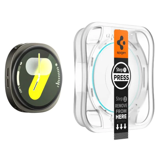 Протектор за Samsung Galaxy Watch8 40mm - Glas.tR EZ Fit (2 броя) - Прозрачен