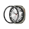 Протектор за Samsung Galaxy Watch8 44 мм, неръждаема стомана - безел Tune Diver - черен