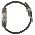 Протектор за Samsung Galaxy Watch8 44 мм, неръждаема стомана - безел Tune Diver - черен