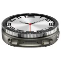 Протектор за Samsung Galaxy Watch8 44 мм, неръждаема стомана - безел Tune Diver - черен