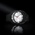 Протектор за Samsung Galaxy Watch8 44 мм, неръждаема стомана - безел Tune Diver - черен
