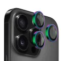 Протектор камера за iPhone 14 Pro / iPhone 14 Pro Max - Оригинален протектор за обектив с метална рамка - Цветен