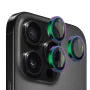 Протектор камера за iPhone 16 Pro / iPhone 16 Pro Max - Оригинален протектор за обектив с метална рамка - Цветен