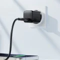 Зарядно за стена – Acefast A118 – GaN, Fast Charge, PD30W, мини дизайн, USB-C изход – Черен